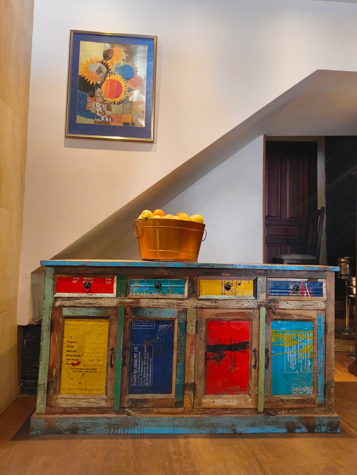 Mueble decorativo rústico